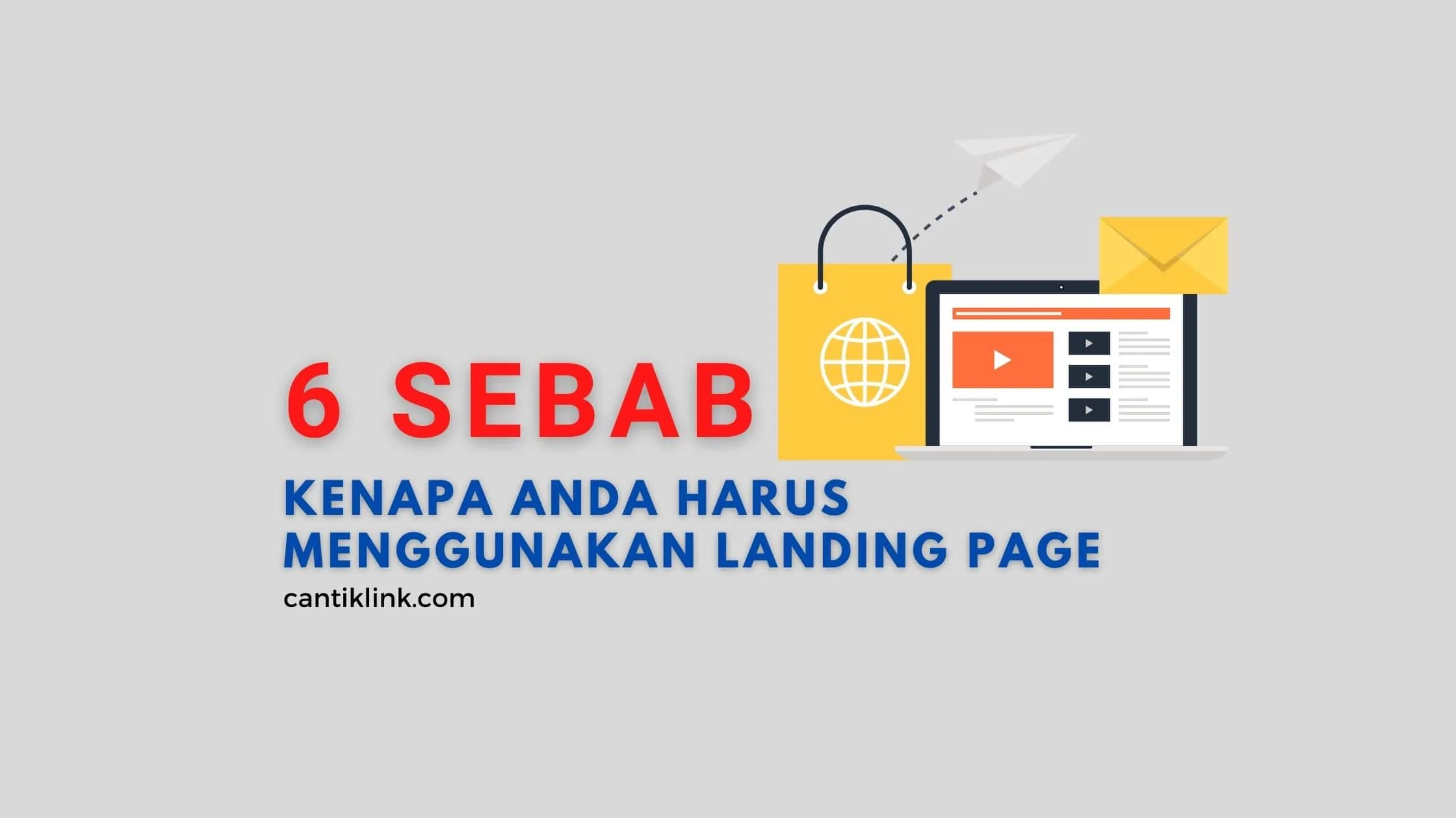 landing page
