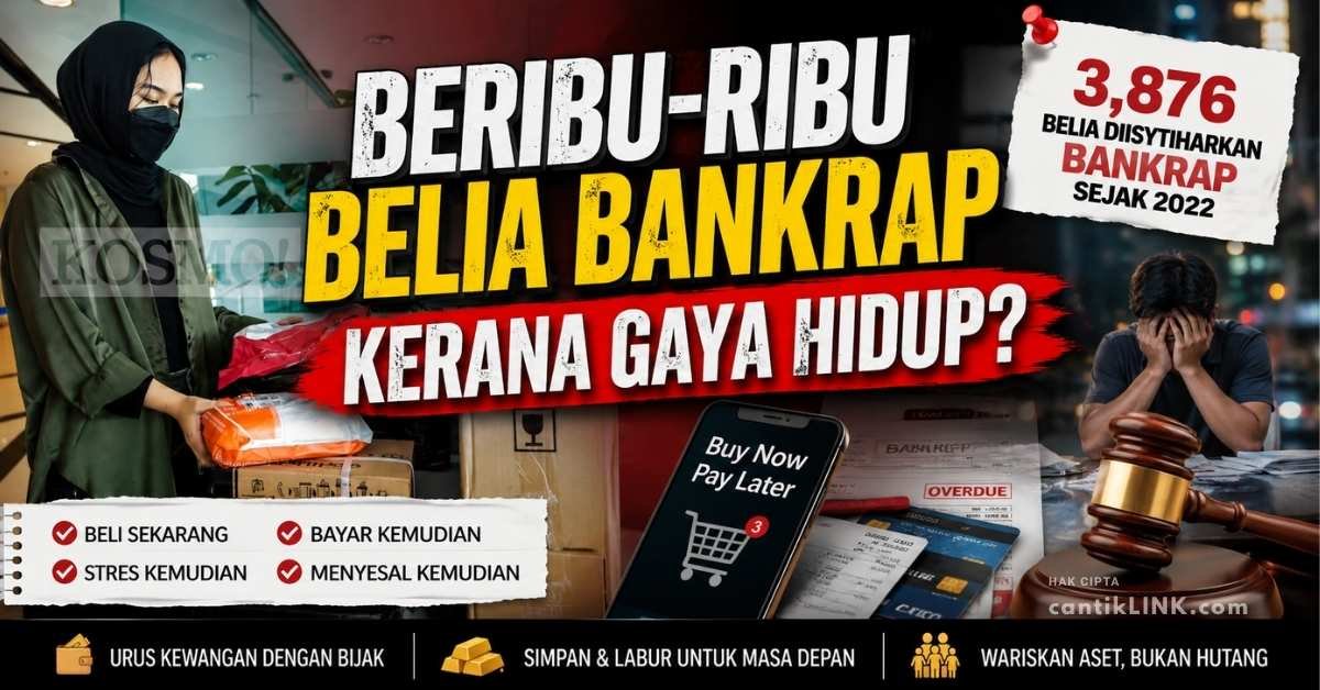 Beribu-ribu Belia Bankrap Kerana Gaya Hidup?
