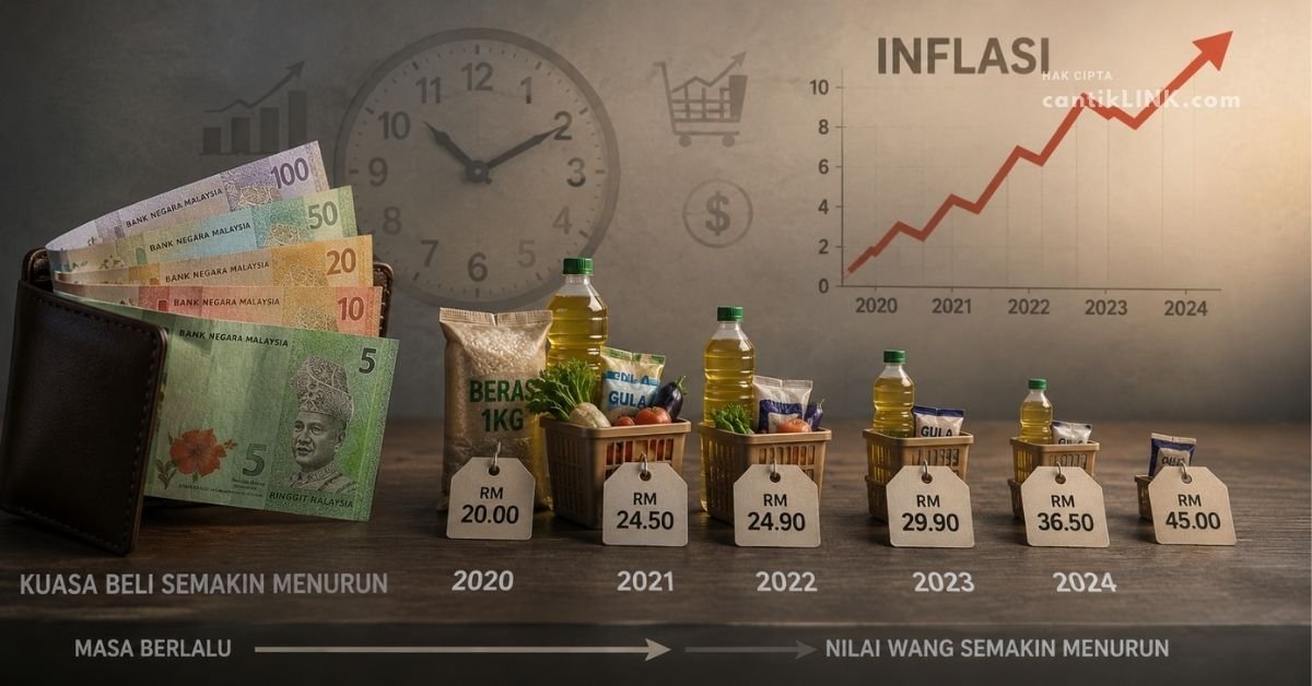 Nilai Wang Semakin Berkurang Disebabkan Inflasi