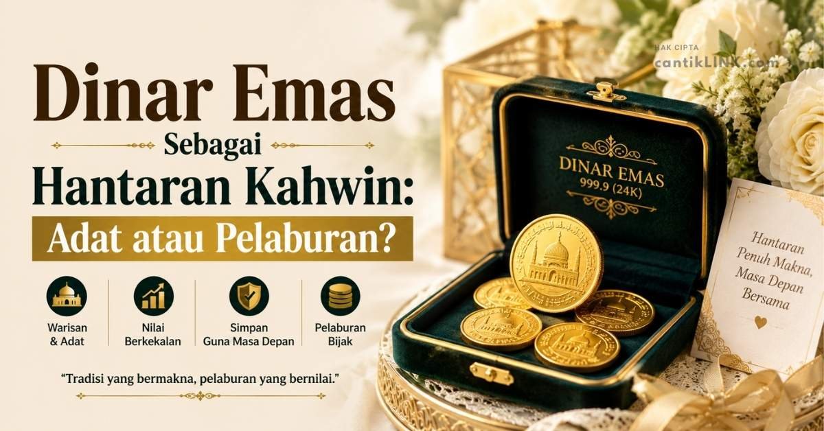 Hantaran Kahwin Dinar Emas Adat atau Pelaburan